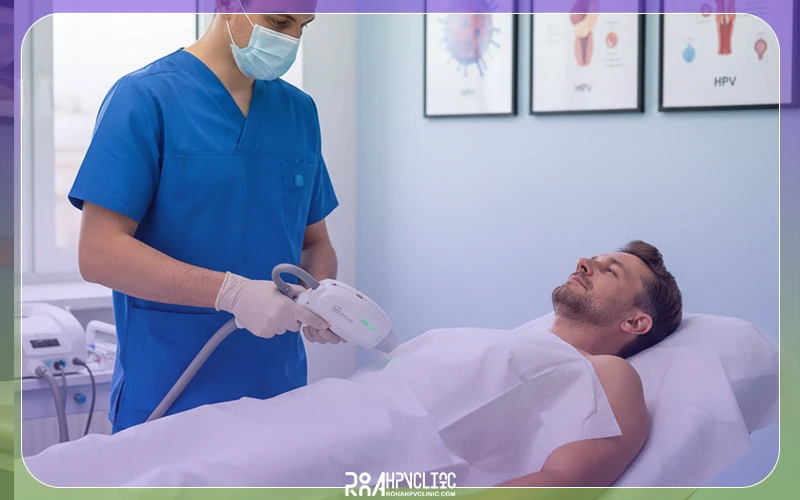 لیزر بهترین قاتل قطعی زگیل تناسلی مردان