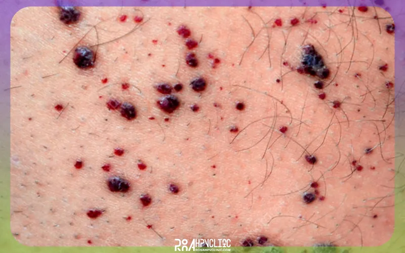 آنژیوکراتوم چیست و چه تفاوتی با زگیل تناسلی دارد؟ 10 آنژیوکراتوم زنان چیست؟ چه عواملی باعث ایجاد آن می شوند؟