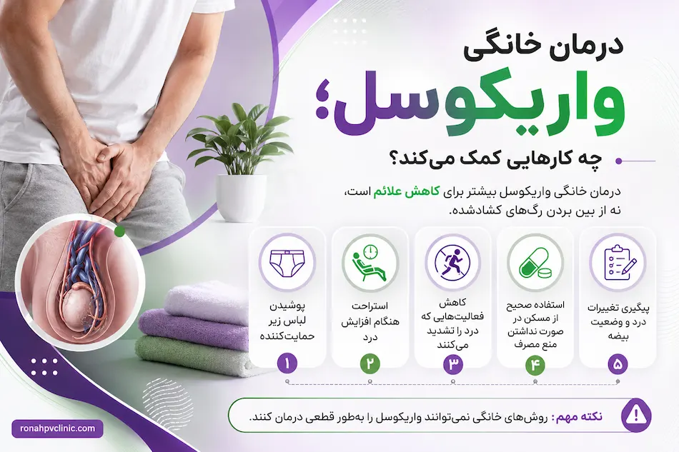 بهترین درمان خانگی واریکوسل | 9 روش درمانی موثر 6 راه های درمان خانگی واریکوسل