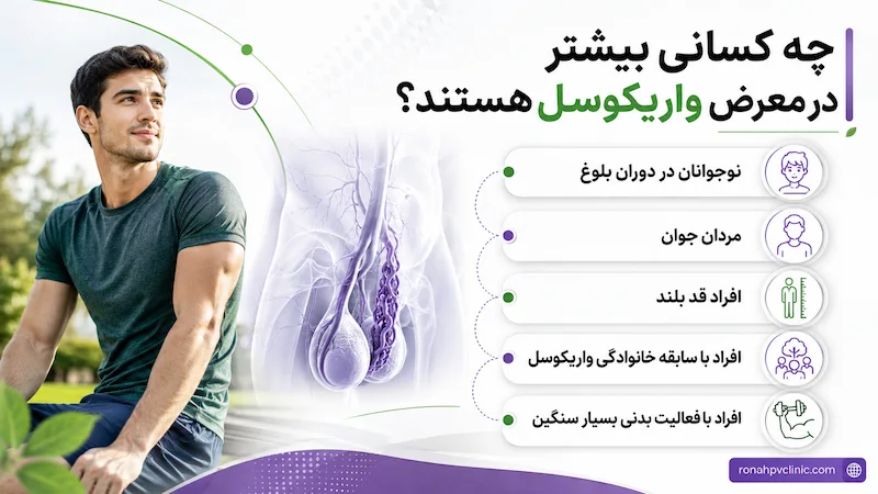 چرا واریکوسل می گیریم؟