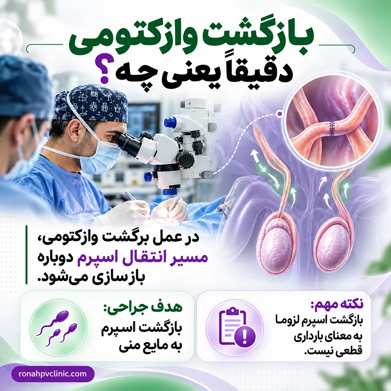 آیا وازکتومی قابل برگشت است؟ + شرایط و مراحل عمل برگشت وازکتومی 6 قابل برگشته؟ نحوه انجام عمل